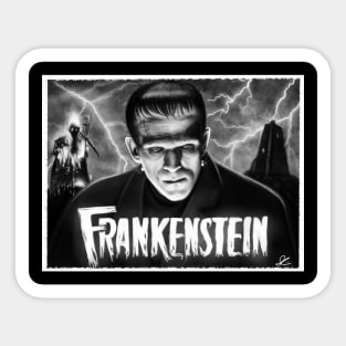 The Monster Lives Sticker